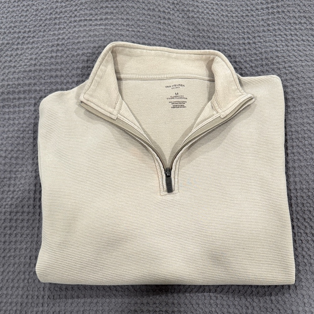 Van Heusen Quarter Zip Sweater